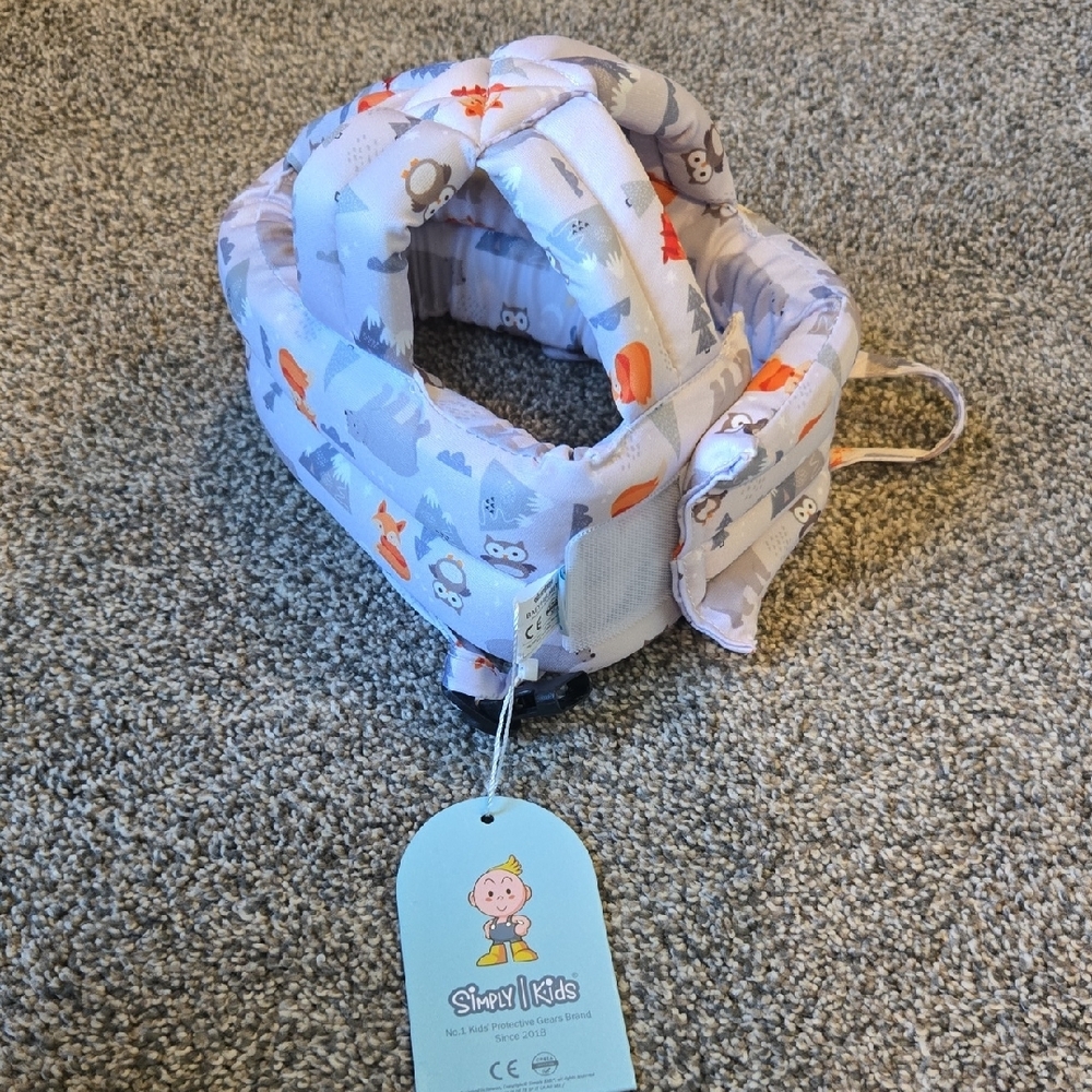 Kids Protective Helmet with Fox Print - Picture 2 of 2